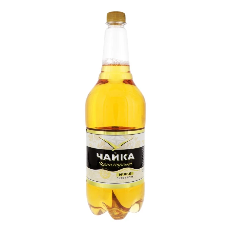 Пиво світле Чайка Чорноморська, 1.45 л