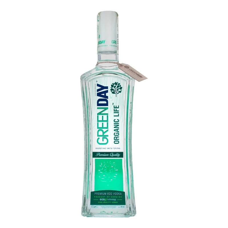 Горілка Organic Life Green Day, 0.7 л