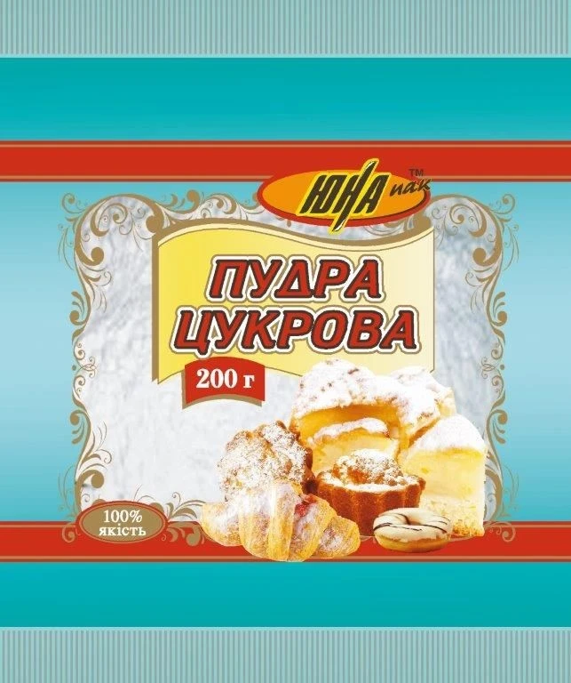 Цукрова пудра Юна, 200 г