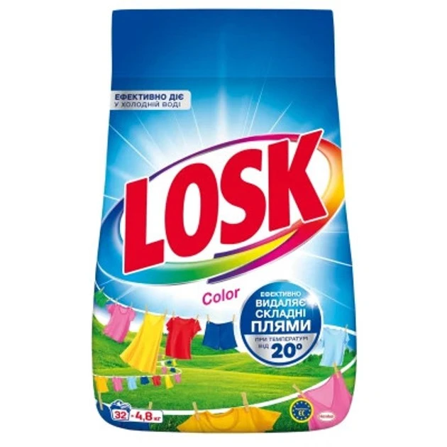 Пральний порошок Color Losk, 4.8 кг