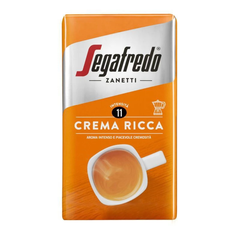 Кава мелена Crema Ricca Segafredo Zanetti, 250 г