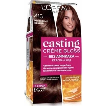 Фарба для волосся 415 Морозний каштан LOreal Paris, 1 шт