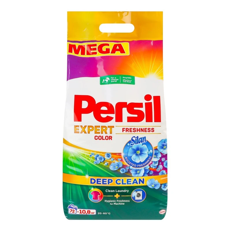 Засіб мийний синтетичний Freshness Silan Expert Color Deep Clean Persil, 10.8кг