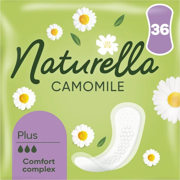 Прокладки гігієнічні щоденні Plus Naturella, 36 шт/уп.