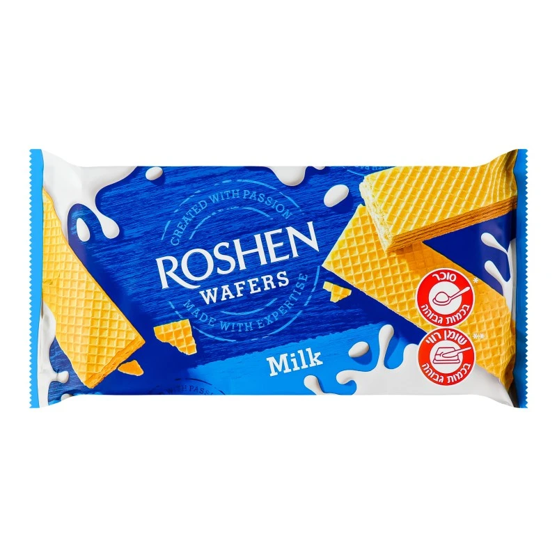 Вафлі Milk Wafers Roshen, 216 г