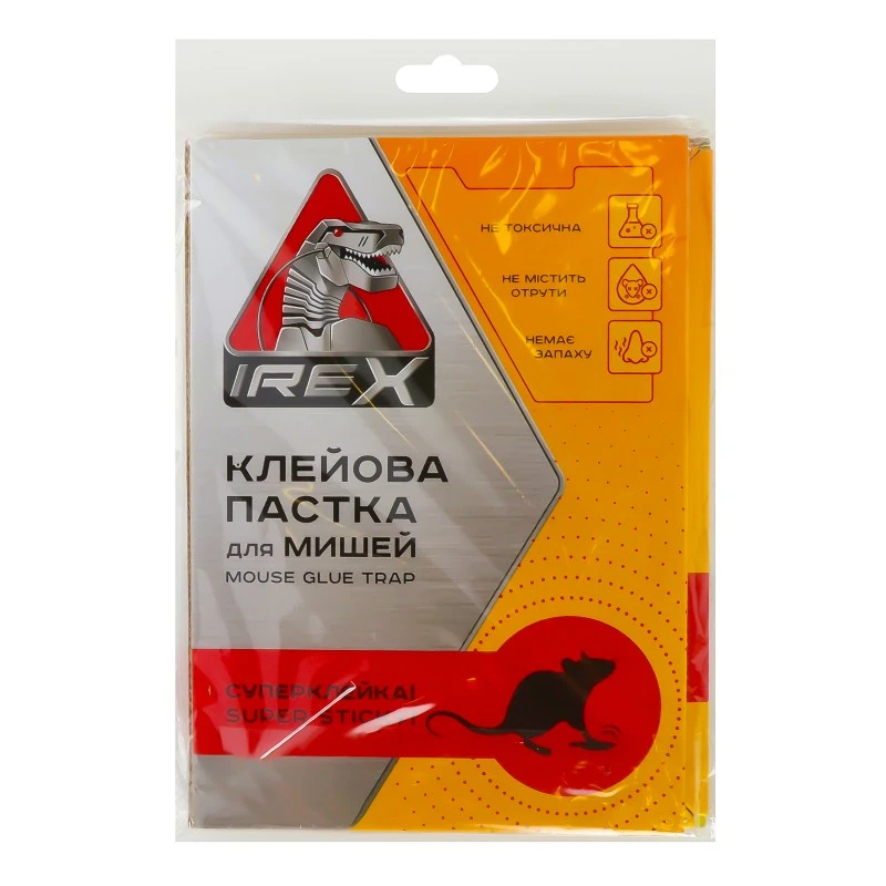 Пастка для мишей, клейова мала  Irex, шт