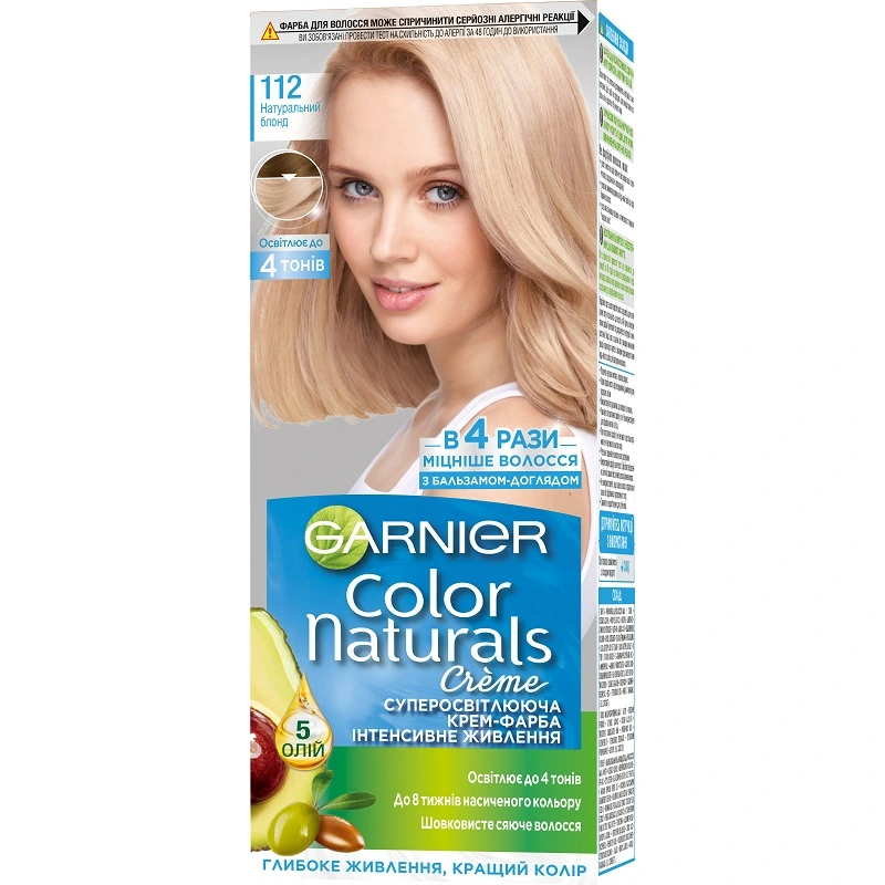 Крем-фарба для волосся Color Naturals  112 Garnier, 157 мл