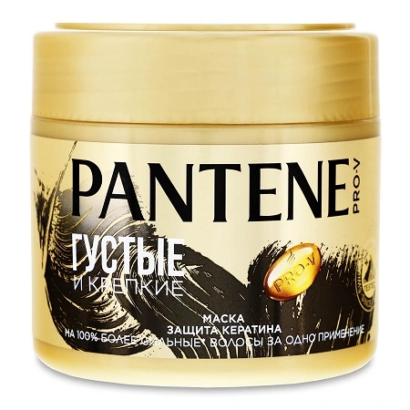 Маска для волосся Густі та міцні Pantene Pro-V, 300 мл