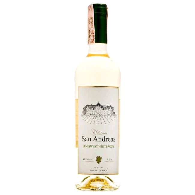 Вино біле напівсолодке Chateau San Andreas, 0.75 л