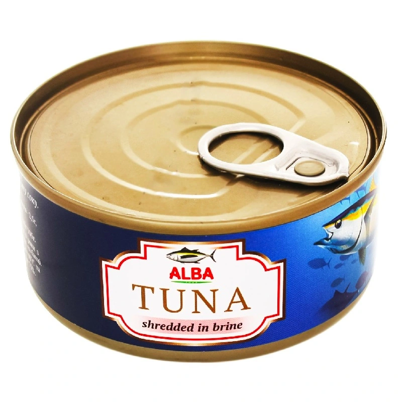 Консервований тунець шматочками у власному салатний Alba Food, 150 г