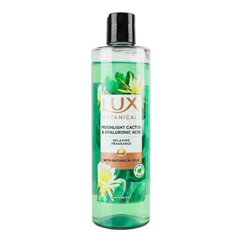 Гель для душу Кактус та Гіалуронова кислота  Lux Botanical, 480 мл