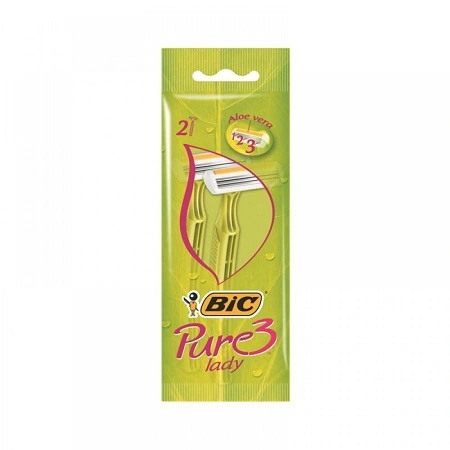 Набір бритв без змінних картриджів Pure 3 Lady Bic, 2 шт