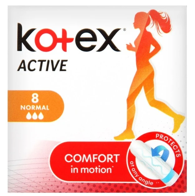 Тампони гігієнічні Active Normal Kotex, 8 шт/уп.
