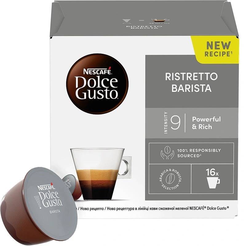 Кава мелена Ristretto Barista Dolce Gusto Nescafe, 104 г
