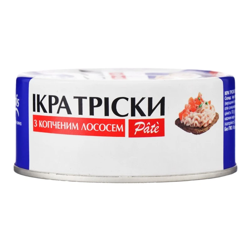 Ікра тріски з копченим лососем Pate Veladis, 100 г