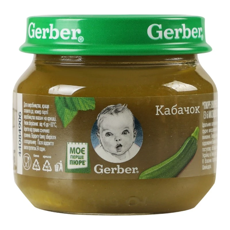 Пюре кабачок Gerber, 80 г