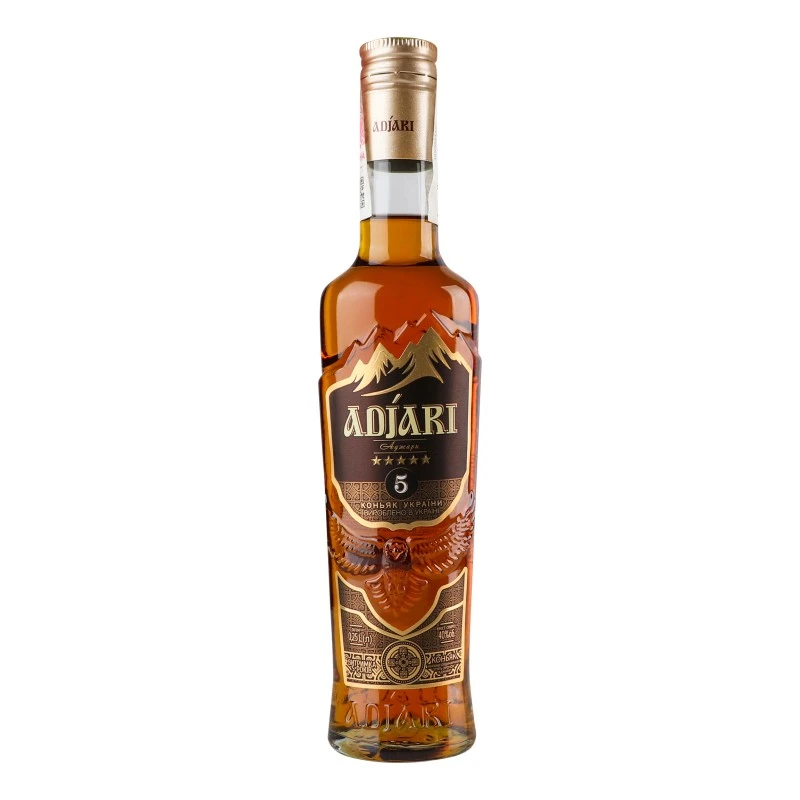 Коньяк 5 зірок Adjari, 0.25 л