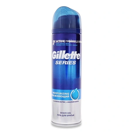 Гель для гоління зволожуючий Gillette, 200 мл