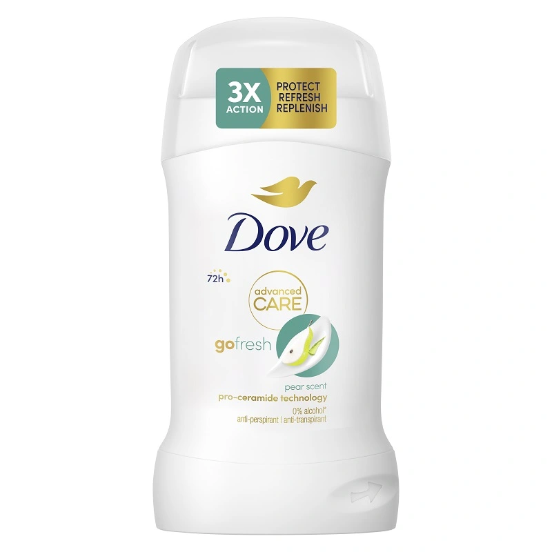 Антиперспірант-олівець Pear&amp;Aloe vera Go Fresh Dove, 40 мл