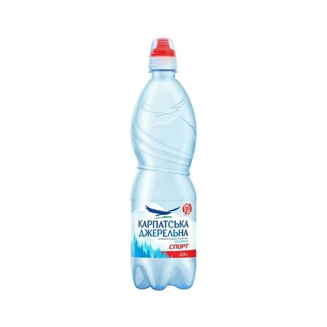 Вода негазована Спорт Карпатська джерельна, 0.5 л