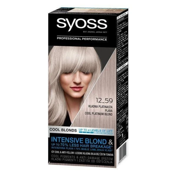 Крем-фарба для волосся 12_5 Syoss, 1шт