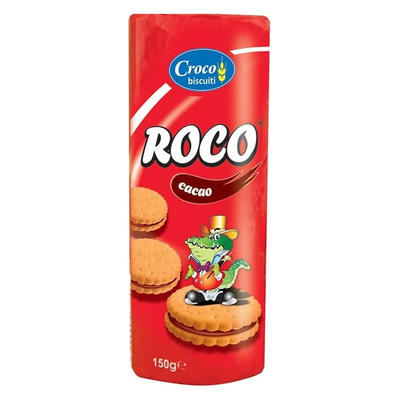 Печиво з какао-кремом Croco, 150 г