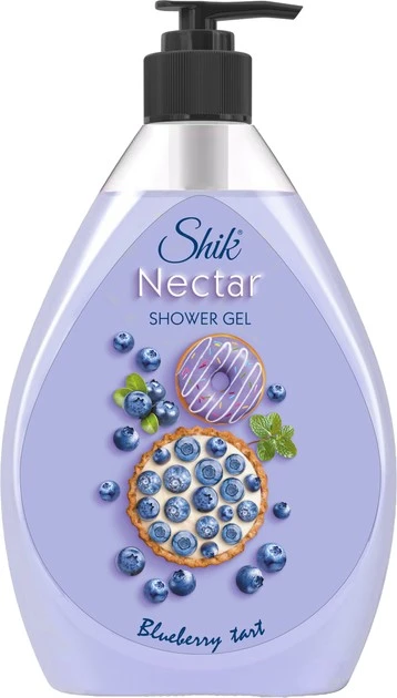 Гель для душу Nectar Blueberry tart, Shik 0,9кг
