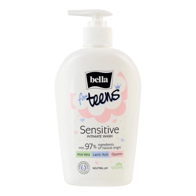 Засіб для інтимної гігієни Sensitive For Teens Bella, 300 мл