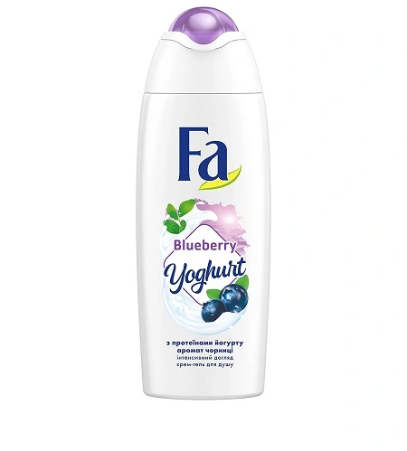 Крем-гель для душу Blueberry Yoghurt Fa, 250 мл