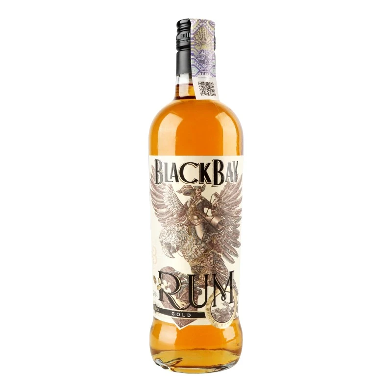Ром Gold Black Bay, 0.7 л