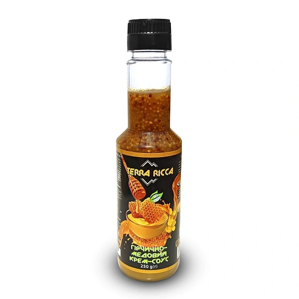 Крем-соус Гірчично-медовий Terra Ricca, 250 гр