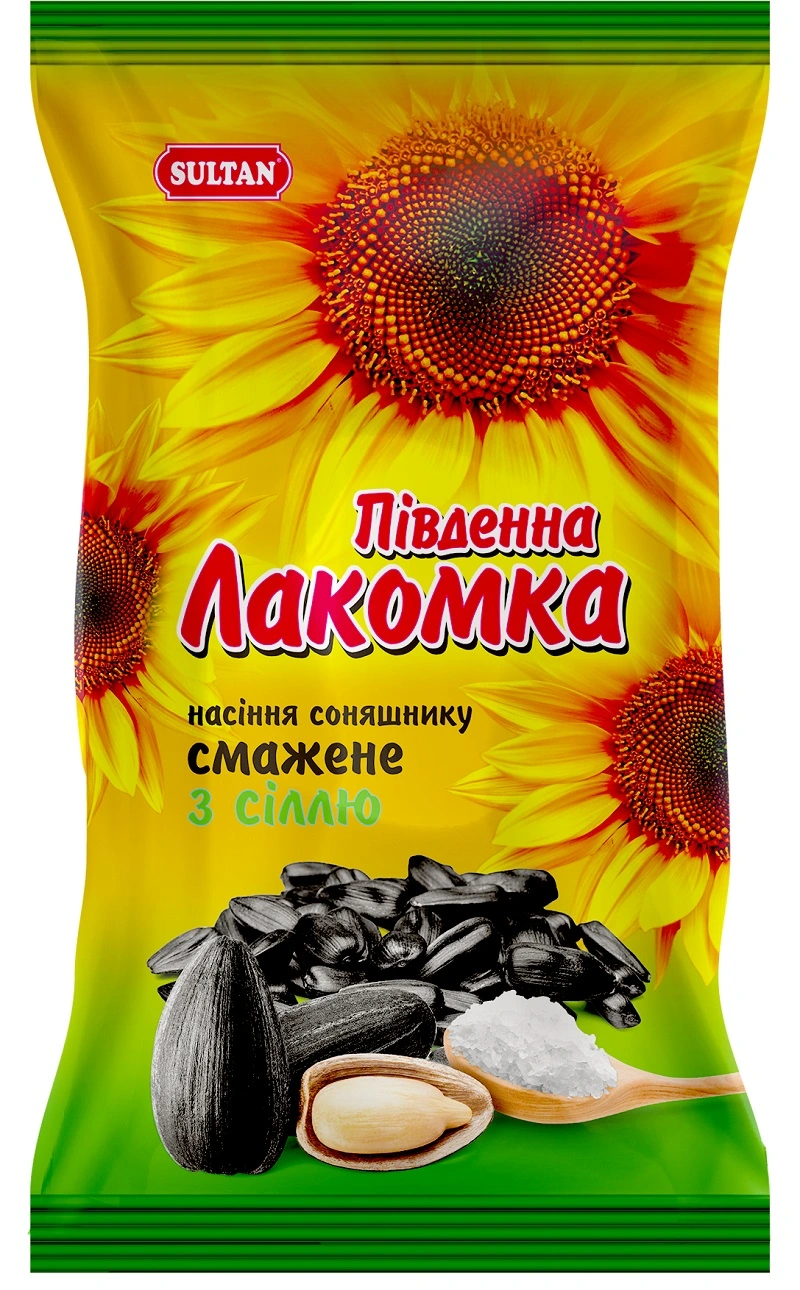 Насіння смажене солоне Лакомка Султан, 120 г