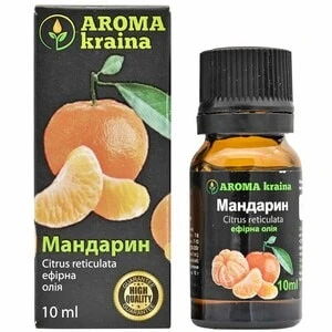 Ефірна олія Мандарин Aroma kraina, 10 мл