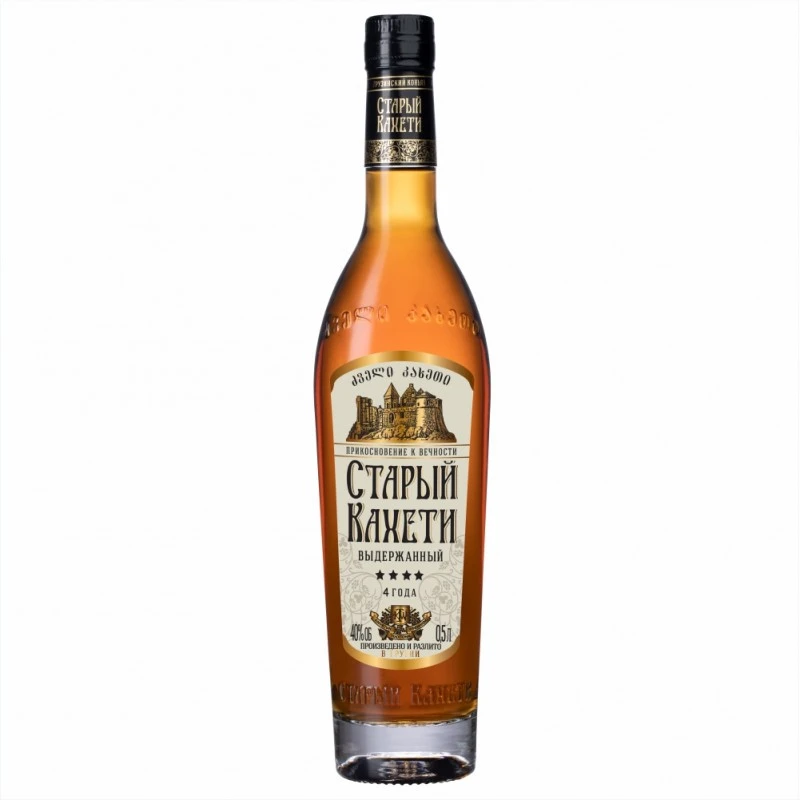 Бренді 4 роки грузинський Old Kakheti, 0.5 л