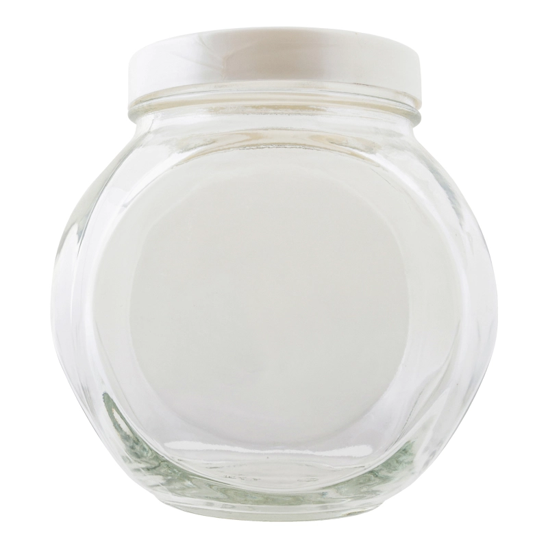 Банка скляна з білою кришкою 1730 мл Sweet EverGlass, 1шт