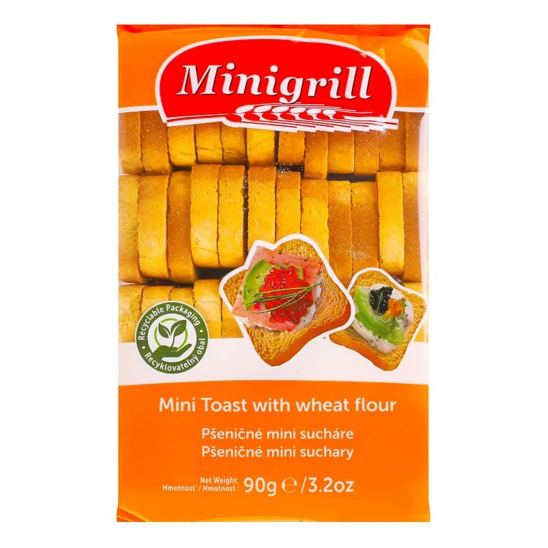 Тости пшеничні Minigrill Diatosta, 90 г
