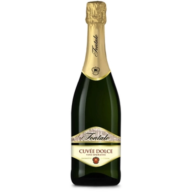 Вино ігристе біле напівсолодке Cuvee Dolce Fontale, 0.75 л