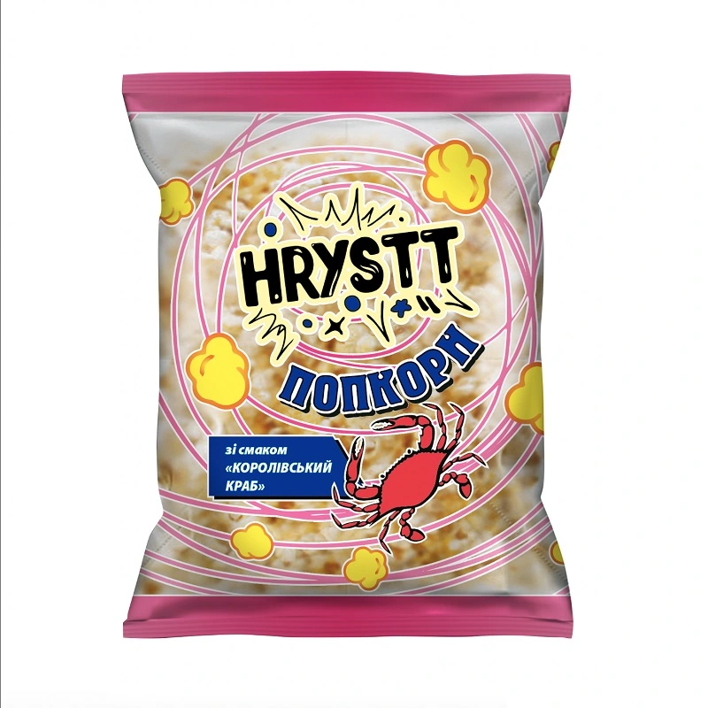 Попкорн зі смаком Королівський Краб Hrystt, 100 г