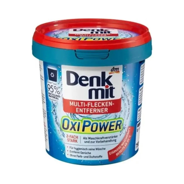 Засіб для видалення плям для тканин Oxi Power Denkmit, 750г