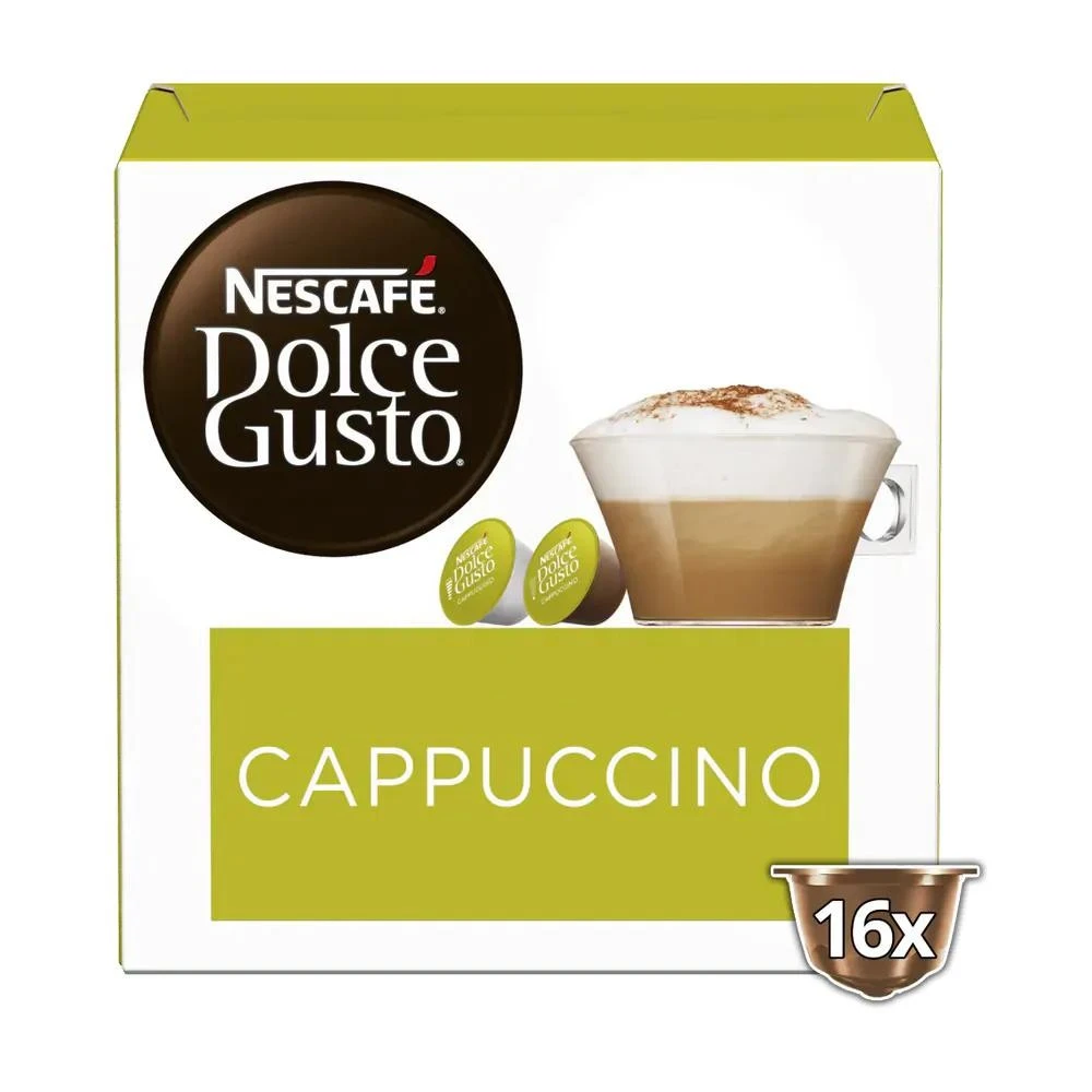 Напій кавовий Cappuccino Dolce Gusto Nescafe, 186.4 г