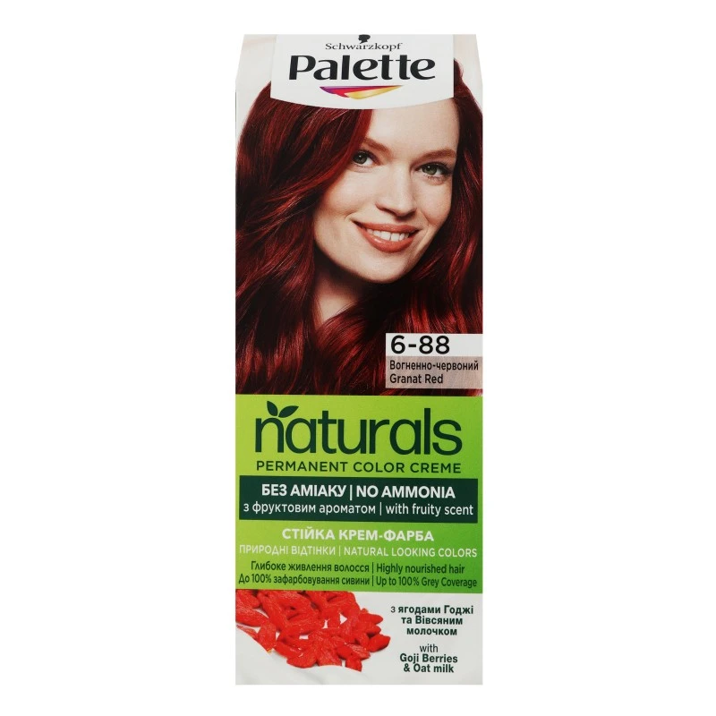 Крем-фарба для волосся 6-88 Naturals Palette, 1шт