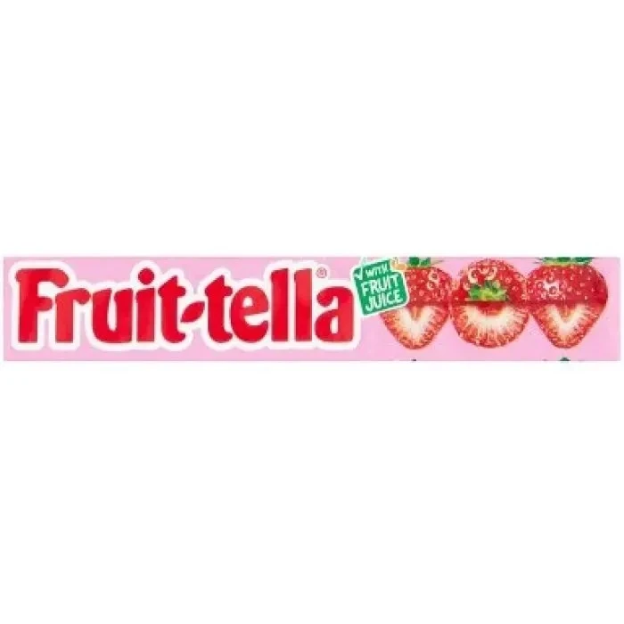 Жувальні конфеті Полуниця Fruit-tella, 41 г
