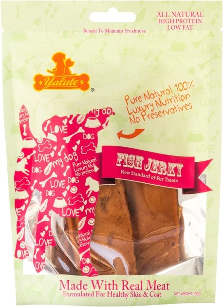 Ласощі для собак Лосось Yalute, 100 г