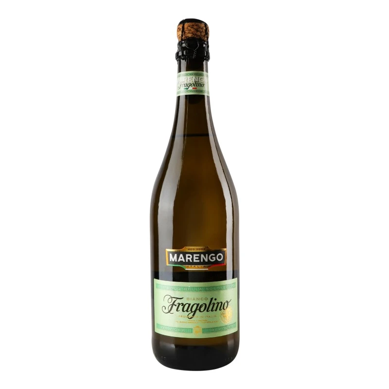 Напій винний ігристий білий напівсолодкий Зі смаком полуниці Fragolino Marengo, 0.75 л