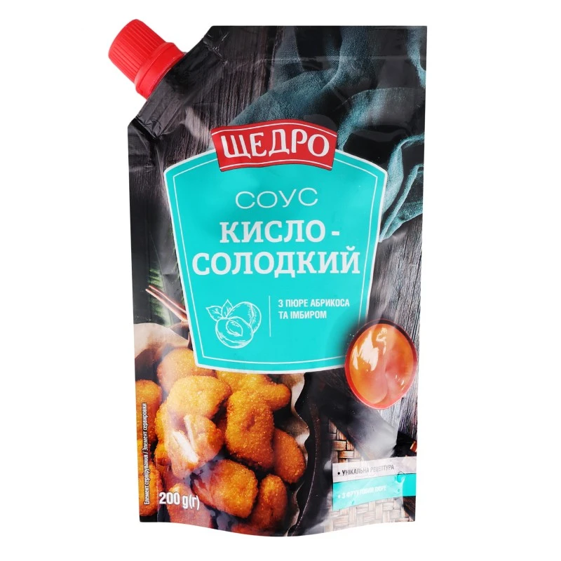 Соус кисло-солодкий Щедро, 200 г