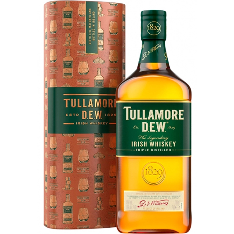 Віскі у тубусі Tullamore Dew, 0.7 л