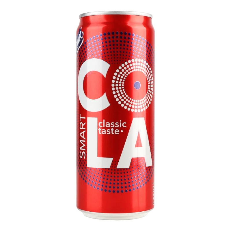 Напій газований Smart Cola Ж/б Живчик, 0.33 л