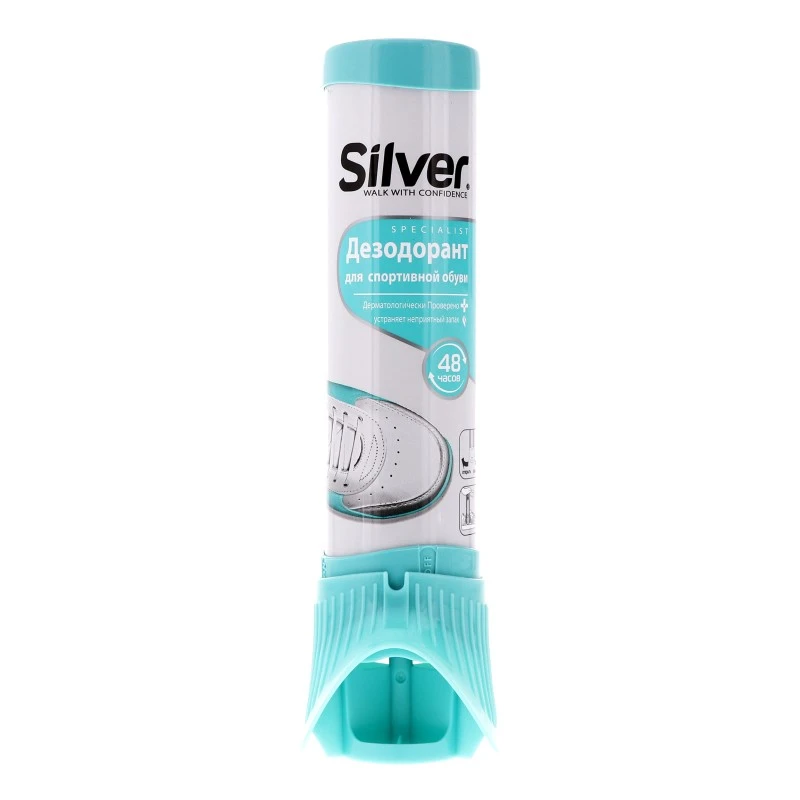 Дезодорант для спортивного взуття Silver, 100 мл