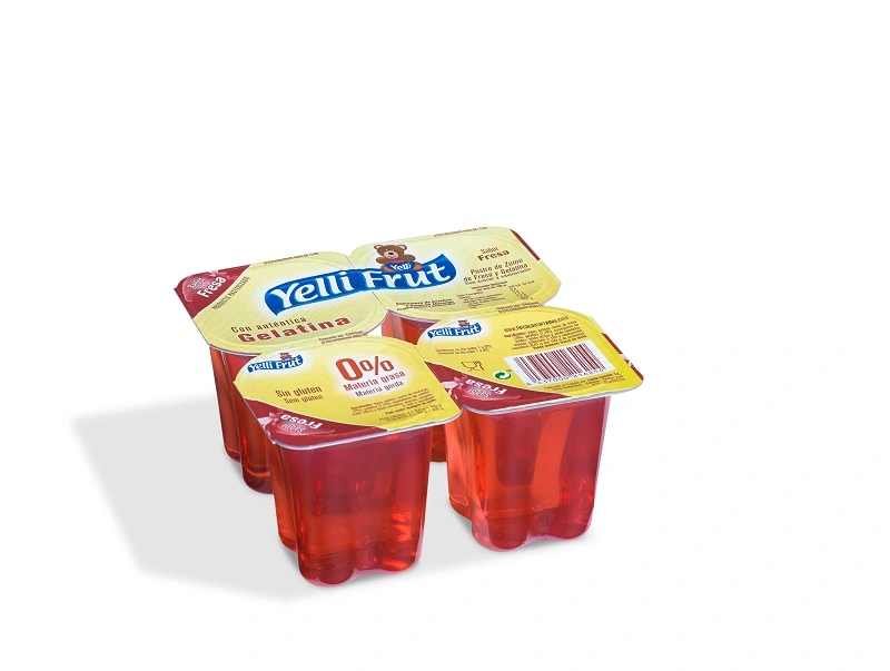 Желе полуниця та малина без цукру Yelli Frut, 100 г