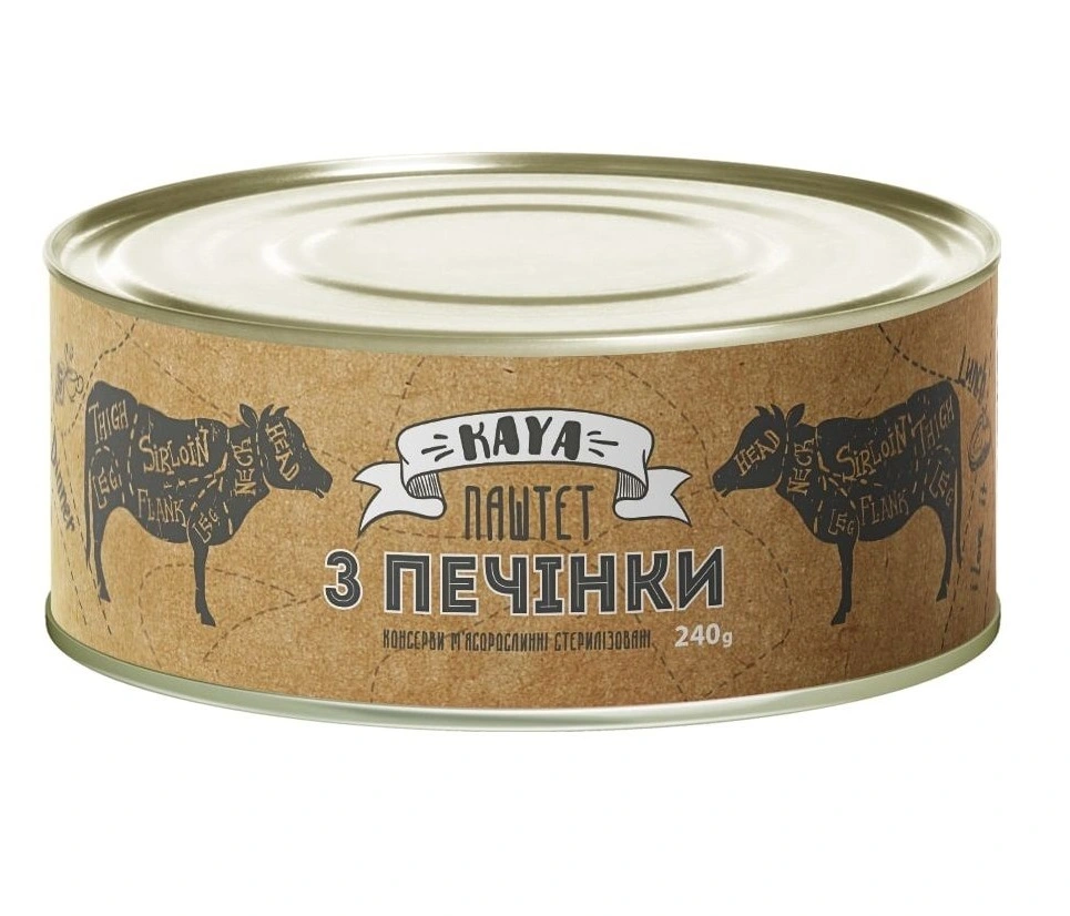 Паштет із печінки Kaya, 240 г